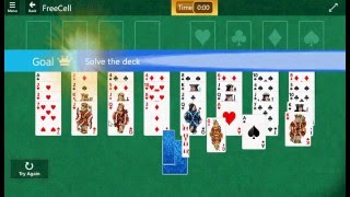 FreeCell\Medium I  Solve the deck III [upl. by Gnni]