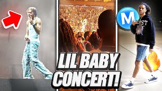 LIL BABY CONCERT VLOG He Brought Out The Whole City [upl. by Annekcm]