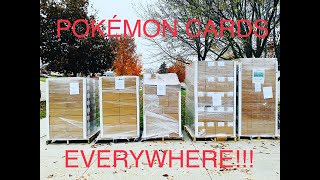 We Bought 5 Pallets of Champions Path Pokemon Cards [upl. by Inaffets]