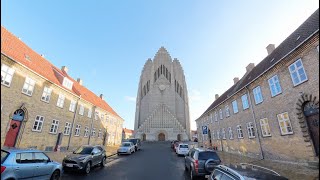 Grundtvigs Church Copenhagen Denmark Timelapse [upl. by Kcirddec]