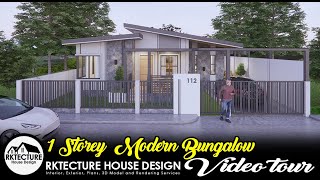 Modern Bungalow Design [upl. by Adiv]