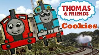 Thomas and Friends Sugar Cookies James Cookie Thomas Cookie [upl. by Bysshe]