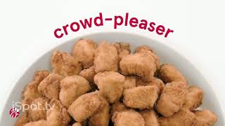 ChickfilA Nugget Trays TV Spot Holidays Crowd Pleaser [upl. by Akalam]