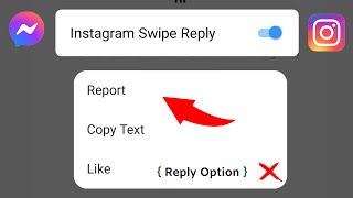 Instagram Message Swipe Reply Not Working Instagram Quick Reply Instagram Reply Option Not Showing [upl. by Wieren]