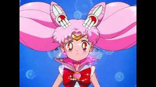 Sailor Moon  Chibi Moon  All Attacks and Transformation [upl. by Josephine39]