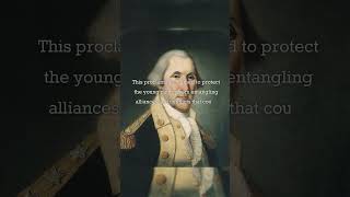 George Washington and The Neutrality Proclamation georgewashington history americanhistory [upl. by Donnamarie]