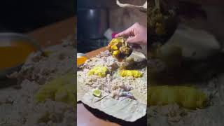 food foodie karnatakka indianfood streetfood  chicken Biryani Bannur [upl. by Lantha]