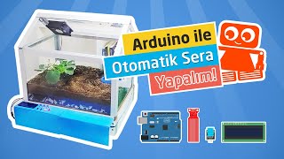 Evimizde Tropik Meyve Yetiştirsek 🤔 Arduino İle Otomatik Sera Yaptık [upl. by Siramay]