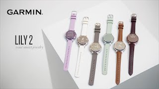 Garmin Lily 2 Series  Smartwatch for Women [upl. by Caffrey428]