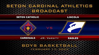 Seton Catholic JV Boys vs Lincoln [upl. by Kneeland984]