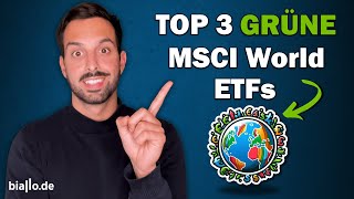 Grüne MSCI World ETFs Besser als das Original [upl. by Orsola994]