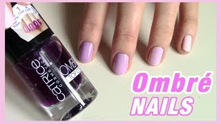 Catrice Ombre Topcoat Nails  Review und Livetest [upl. by Lesh]