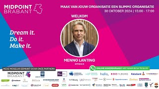 INSPIRATIESESSIE MENNO LANTING Maak van jouw organisatie een slimme organisatie [upl. by Ayeki902]