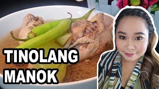 TINOLANG MANOK  FoodChannelPH [upl. by Nahshunn]