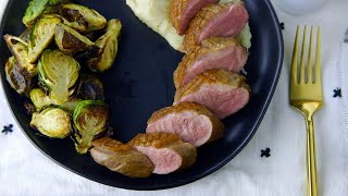 Sous Vide Duck breast with Orange Cranberry Jus [upl. by Mayap]