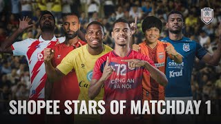 Shopee Stars of Matchday 1 Ft Yuran Grafite Rimario Pablo Hirose and Kenny  ShopeeCup 202425 [upl. by Lorette]