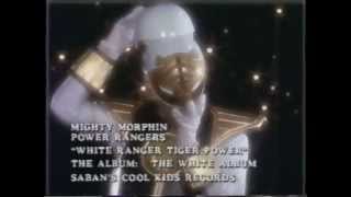 Mighty Morphin Power Rangers quotWhite Ranger Tiger Powerquot Music Video [upl. by Niemad149]