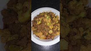 Gobhi Mangodi Ki sabji shorts viral tranding cooking food ytshorts [upl. by Volkan]