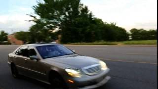 2001 Mercedes Benz S600 V12 F1 Exhaust Fly By [upl. by Luapleahcim]