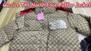 Gucci x The North Face Puffer Jacket2023 Review [upl. by Thoma]