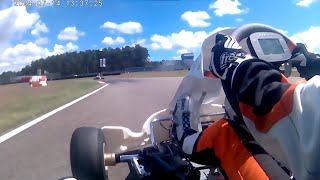 Onboard Testing at Kristianstad Karting Club in OK  KRIAMEMaxxis  Practice 2  14072024 [upl. by Latisha]