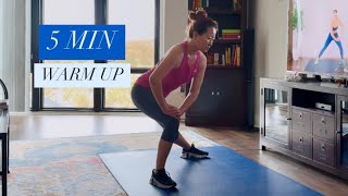 5 MIN WARM UP FOR AT HOME WORKOUTS Full Body [upl. by Folly353]