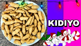 Kidiyo  kulkuls  kuswar recipes  mangalorean Christmas sweet 🎄🎅 [upl. by Fridell]