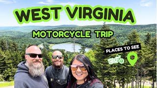 WV Motorcycle Trip SnowShoe Cass Scenic Railroad amp more [upl. by Chaddie749]