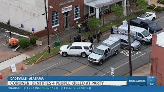 Alabama shooting at birthday party kills 4 people wounds 28 [upl. by Slemmer]