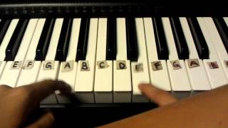 How to play otherside by macklemore on piano [upl. by Lynus]