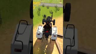 Tractar the bast Stunt 🚜🌾 Short Videovayralvideo funny comedyfarmer injoylife comedy [upl. by Hanny]