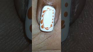 nice nail artnice brown 🤎 colournice nail polish design short videonice design YouTube video art [upl. by Raynard]