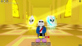 Undertale Sans Betrayer Undertale Aus Fight Roblox [upl. by Atiner820]