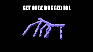 get cube bugged lol [upl. by Ynaiffit]