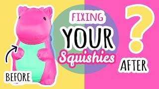 Squishy Makeovers Fixing Your Squishies 34 [upl. by Wildee]