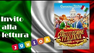 La COSTITUZIONE ITALIANA raccontata ai ragazzi  Geronimo Stilton AUDIOLIBRO E PDF GRATUITI [upl. by Ahsiekat]