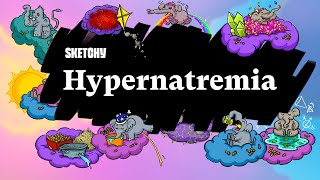 Hypernatremia Overview Part 1  Sketchy Medical  USMLE Step 2 CK [upl. by Biegel]