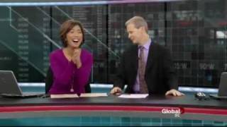 Global BC sports anchor wins lotto home draw live on Global BC [upl. by Trembly]