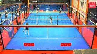 MEDcast  Padelborgen  Mölnlycke  Bana 2  20241206 1939 [upl. by Anirba]