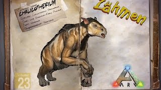 ARK‬ Survival Evolved GUIDEDeutsch  Chalicotherium zähmen [upl. by Anned]