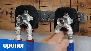 Handwerker Tipps Installation des Uponor SPress PLUS Schallschutz im Trockenbau [upl. by Finny630]