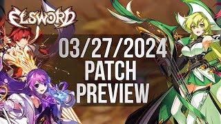 Elsword Official  3272024 Patch Preview [upl. by Alben965]