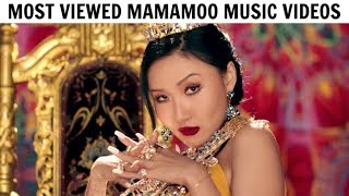 TOP 20 Most Viewed MAMAMOO Music Videos  March 2019 [upl. by Teodoro804]