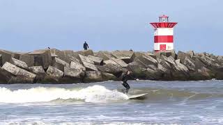 Surfing in Scheveningen [upl. by Tabib249]