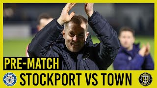 PREMATCH 📺  Simon Weaver ahead of Stockport test [upl. by Teragram]