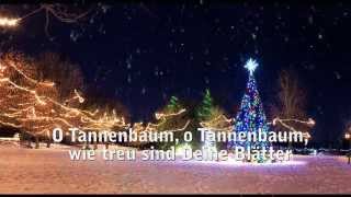 O Tannenbaum zum Mitsingen  Weihnachtslied mit Text [upl. by Joash202]