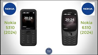 Nokia 5310 2024 vs Nokia 6310 2024  Your Gadgets [upl. by Eintirb787]