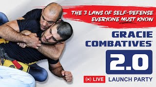 The 3 Laws of SelfDefense Everyone MUST Know Gracie Combatives 20 [upl. by Ardnasxela]