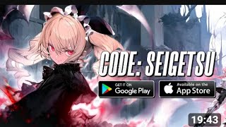 CODE  SEIGETSU  ACTION RPG MOBILE ANDROID IOS GAMEPLAY [upl. by Lupita]