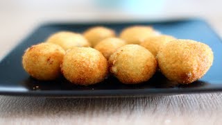 CROQUETAS DE QUESO CABRALES IRRESISTIBLES 😋🧀 [upl. by Valerlan]